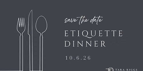 Children's Etiquette Dinner