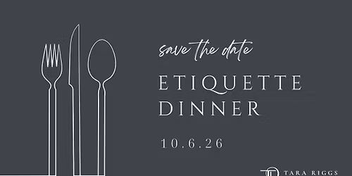 Children's Etiquette Dinner