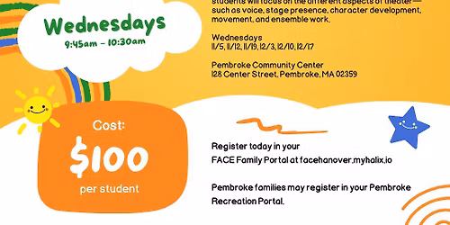 Drama Kids Kinderkids at Pembroke Community Center