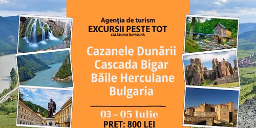 \ud83c\udf0a\ud83c\udfde\ufe0f Cazanele Dun\u0103rii \u2013 Cascada Bigar \u2013 B\u0103ile Herculane - Bulgaria \ud83c\uddf7\ud83c\uddf4\ud83c\udde7\ud83c\uddec