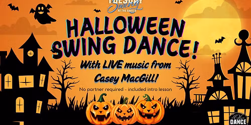 Halloween Swing Dance! LIVE Music with Casey MacGill!