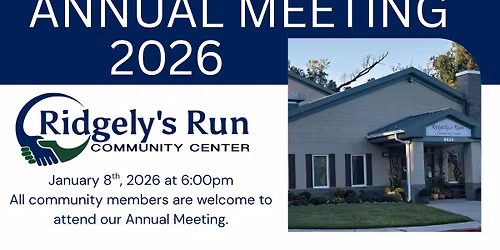 Ridgelys Run Community Center Annual Meeting