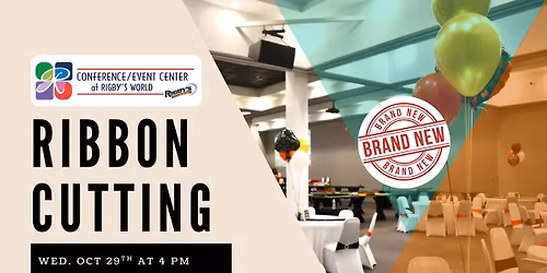 Rigby's Conference Center Ribbon Cutting