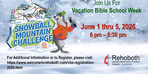 2026 Vacation Bible School