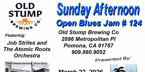 LABS Jam no 124 at Old Stump Brewing Co in Pomona -