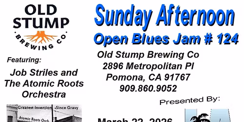 LABS Jam no 124 at Old Stump Brewing Co in Pomona -