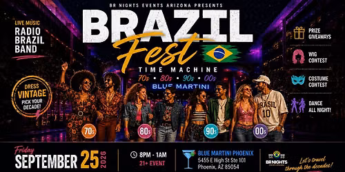 BRAZIL FEST - VINTAGE - TIME MACHINE