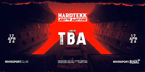Hardtekk aus\u00b4m Westen x Early Hardcore Classics x Open Air x Funktion One 