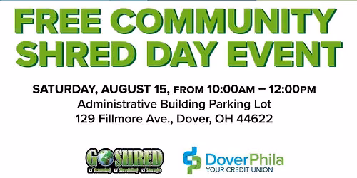 Member Appreciation: Community Shred Day Event