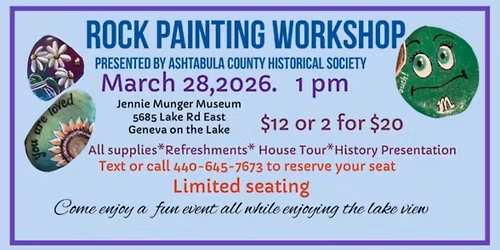 Rock Painting Workshop