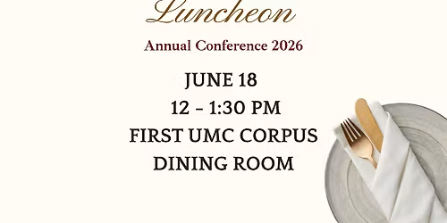 Clergy Spouse Luncheon \u2013 Annual Conference 2026