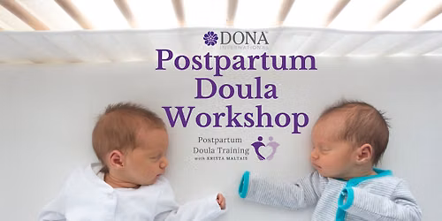 8-week LIVE VIRTUAL DONA International Postpartum Doula Workshop (Thursdays, 9:30am-2:00pmEST)
