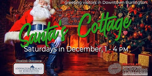 Visit Santa in Santa's Cottage