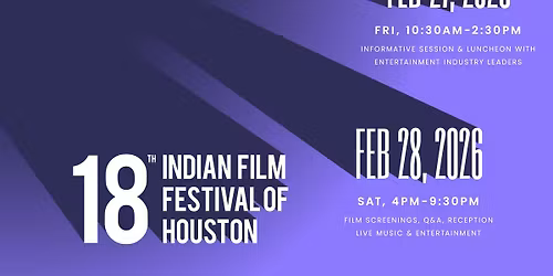 Indian Film Festival Houston 2026