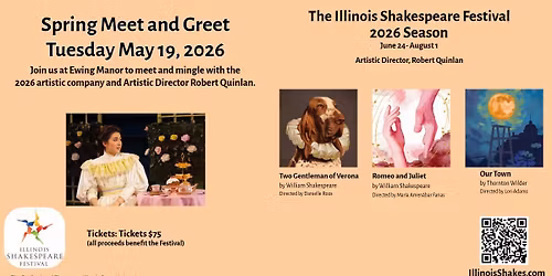 Illinois Shakespeare Festival Spring Meet and Greet