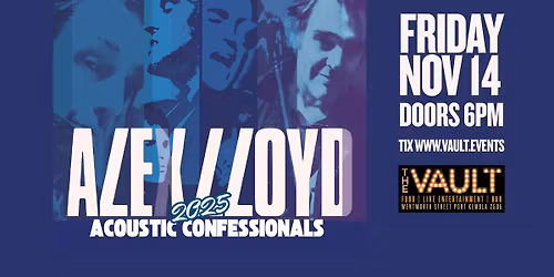 Alex Lloyd... Live at The Vault