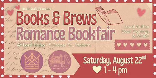 Books and Brews Romance Bookfair @ Lord Hobo Woburn