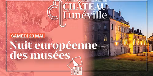 [\u00c9V\u00c9NEMENT] NUIT EUROP\u00c9ENNE DES MUS\u00c9ES