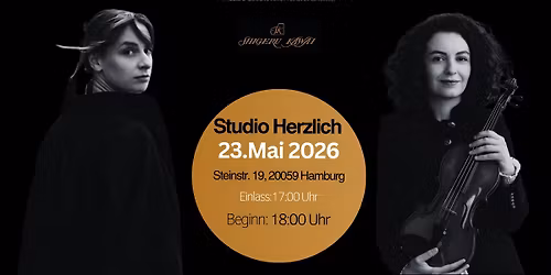 Kammermusik Konzertabend mit Salome Jijeishvili und Ana Tigashvili