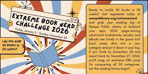 Extreme Book Nerd Challenge 2026