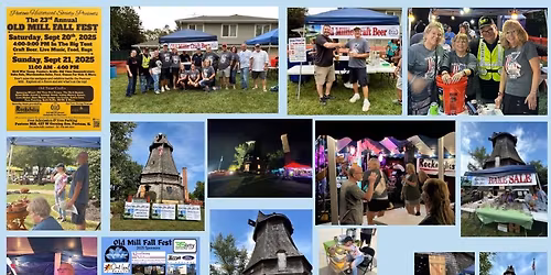 Peotone Historical Society\u2019s 24th Annual Old Mill Fall Fest