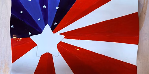 Adult Patriotic Serving Platter Workshop