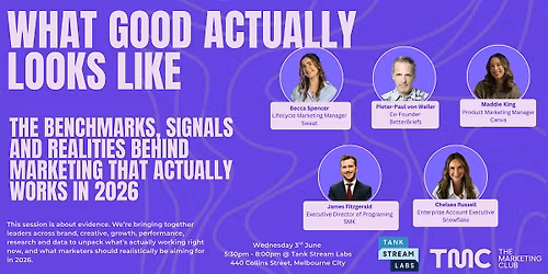 TMC x Tank Stream Labs Presents: What Good Actually Looks Like
