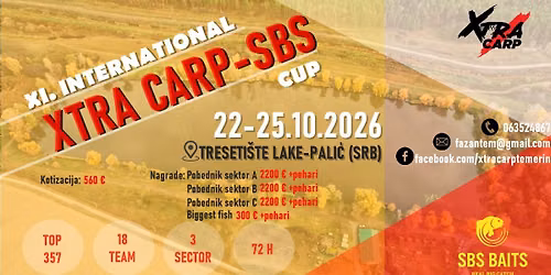 XI.Xtra Carp-SBS TOP 357 Cup