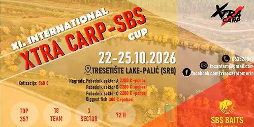 XI.Xtra Carp-SBS TOP 357 Cup