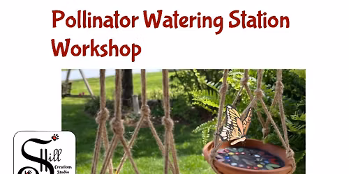 Mosaic Pollinator Watering Station Workshop 