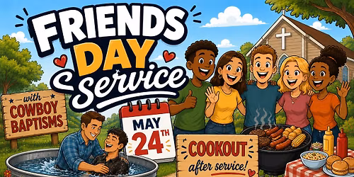 Friends Day Service & Cookout