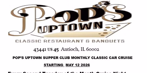 Pops Uptown Supper Club Cruise Night