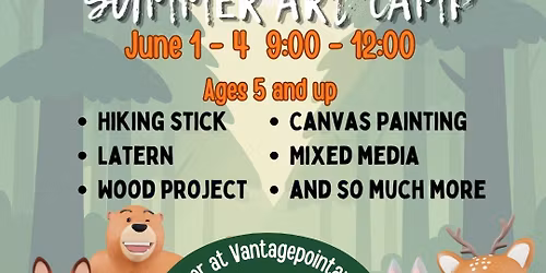 Summer Art Camp at the Gallery