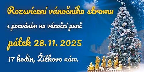 Rozsv\u00edcen\u00ed v\u00e1no\u010dn\u00edho stromu v T\u00e1bo\u0159e