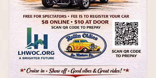 Hotrods & Hearts Car Cruise Fundraiser