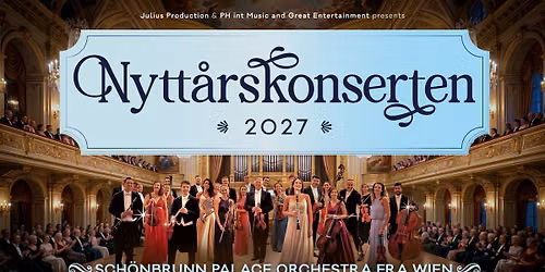 Nytt\u00e5rskonserten 2027 \u2013 Sch\u00f6nbrunn Palace Orchestra fra Vienna