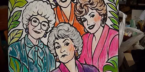 \ud83d\udc9b Golden Girls Paint Party | National Creativity Day Celebration