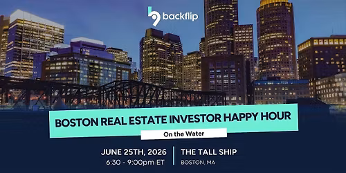 Boston Real Estate Investor Happy Hour: On the Water