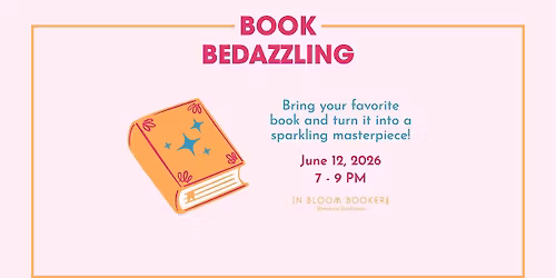 Book Bedazzling Party