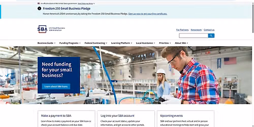 Your Day with the SBA - Navigation of SBA's Webpage