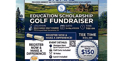 Sacramento Sigmas'  Education Scholarship Golf Tournament