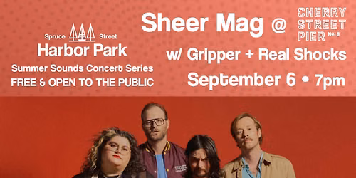 Sheer Mag at Cherry Street Pier 9\/6