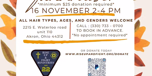 Rise up and Fight Ministries Fundraiser 