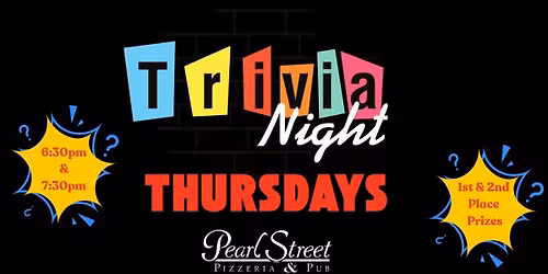 Trivia Nights at Pearl Street