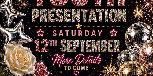 \u2728SAVE THE DATE - Youth Presentation \u2728