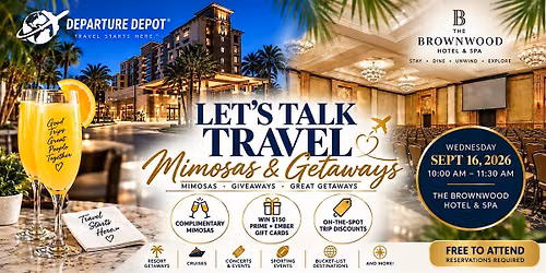 Let’s Talk Travel: Mimosas & Getaways