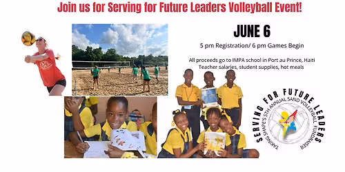 Serving for Future Leaders Volleyball Fundraising Event 