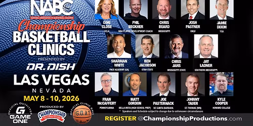 NABC Championship Basketball Clinic LAS VEGAS - #1 Basketball Clinic in the World!