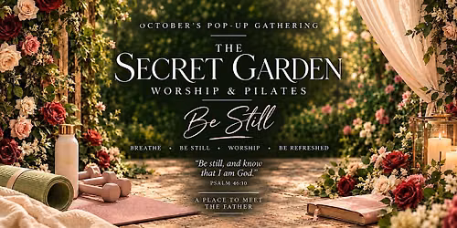 Daughter of the King October PopUp: \u201cThe Secret Garden\u2019