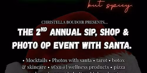 Santa\u2019s Naughty List: Sip, Shop & Photo Op Event | Women 18+ Only